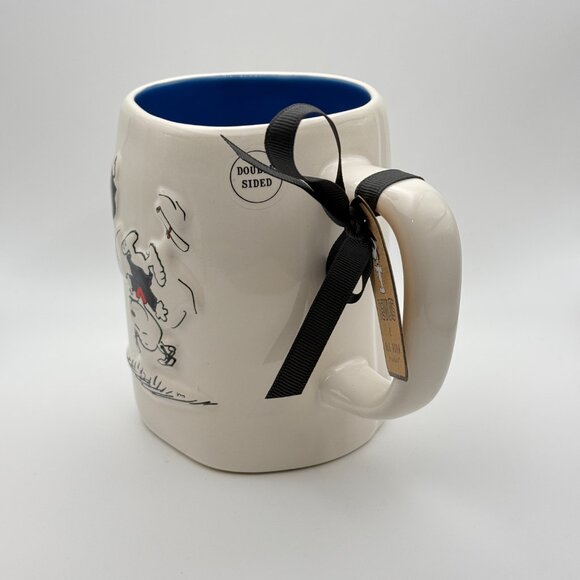 Snoopy Graduation mug by Rae Dunn | Snoopy in graduation attire mug - Picture 3 of 6